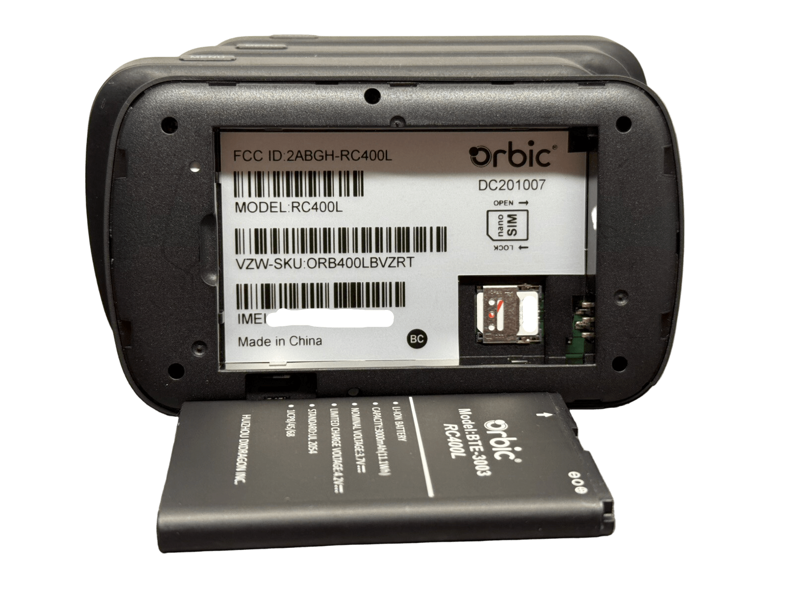 RayHunter Orbic RC400L IMSI Catcher Detector | Stingray / Cell Site Simulator Detection Hotspot
